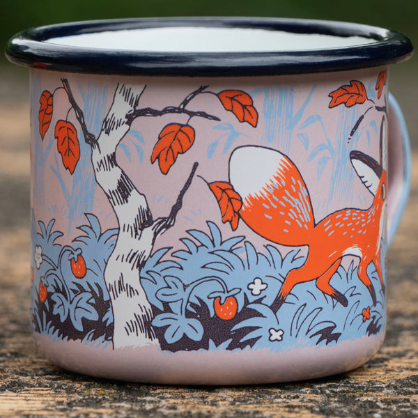 Woodland Enamel Mug
