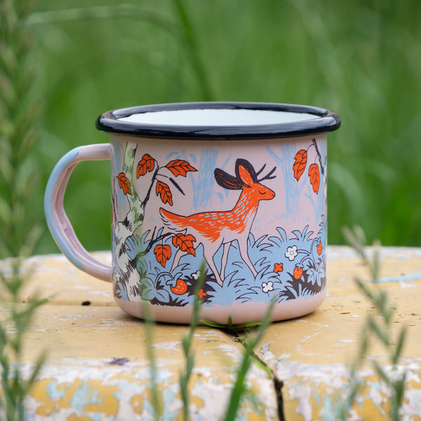 Woodland Enamel Mug