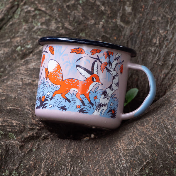 Woodland Enamel Mug