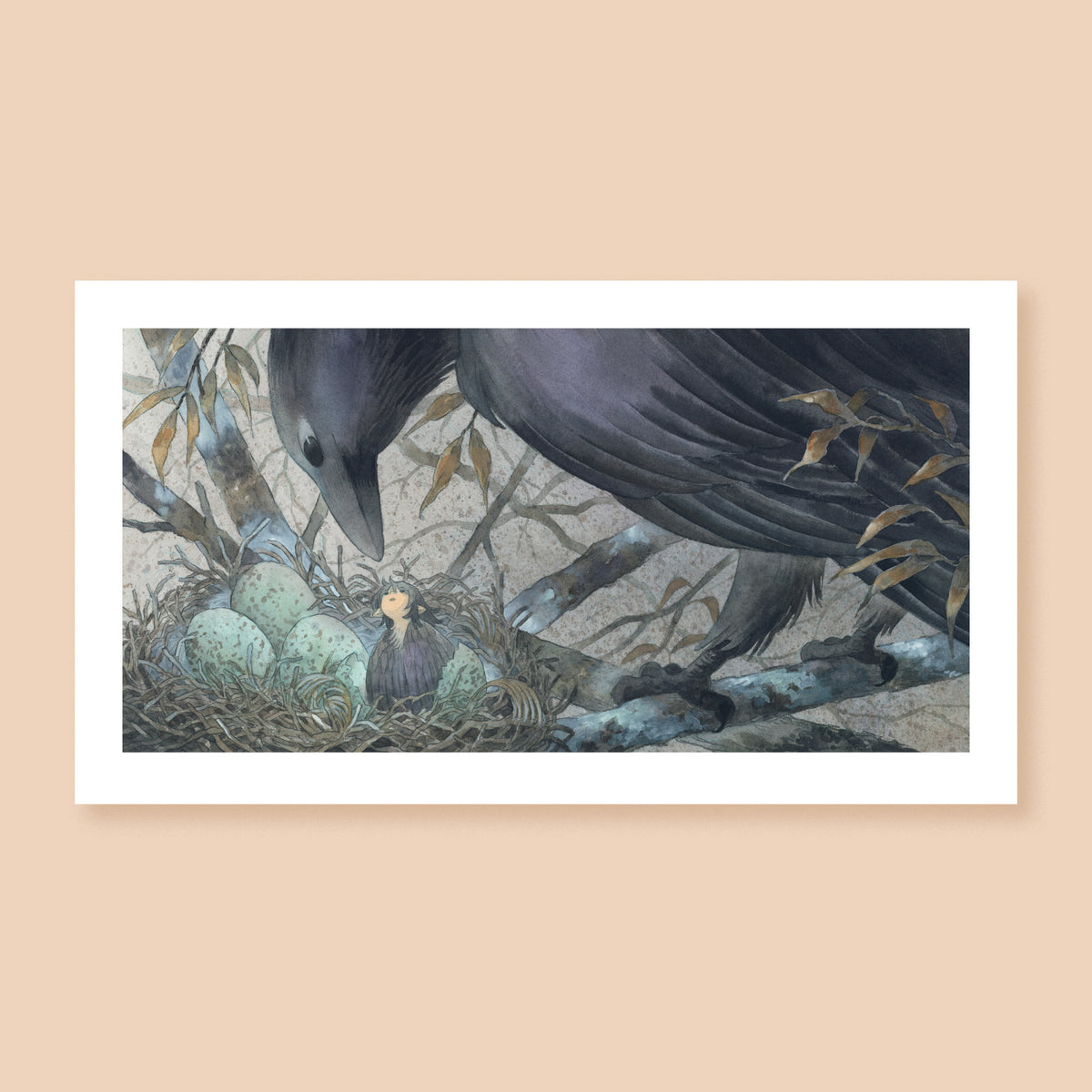 Crow's nest様①【24他6点】 Crow's Nest' Art Print – Heikala Shop