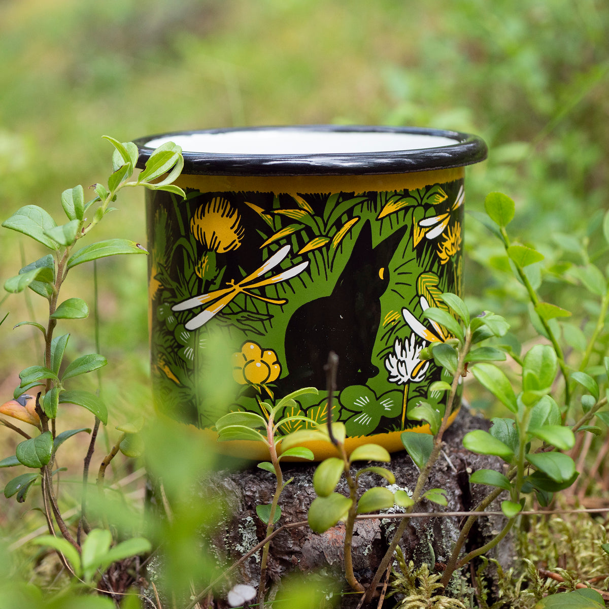 Kitten Trail Enamel Mug – Heikala Shop