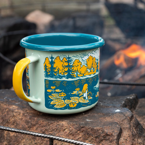 Lakeside Enamel Mug