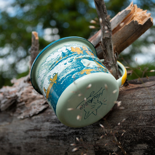 Lakeside Enamel Mug