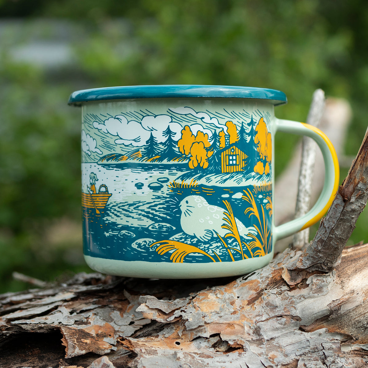 Lakeside Enamel Mug