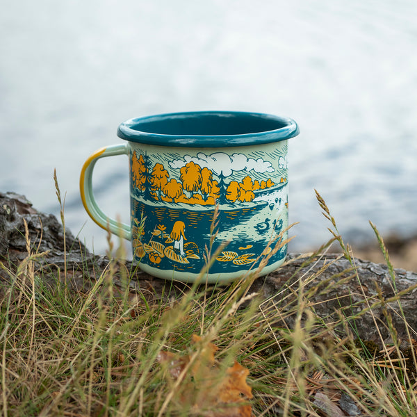Lakeside Enamel Mug