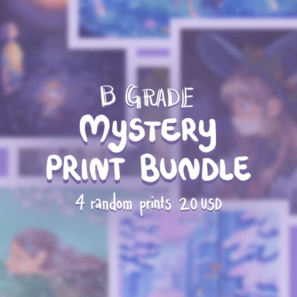 Mystery Print Bundle - 4 prints