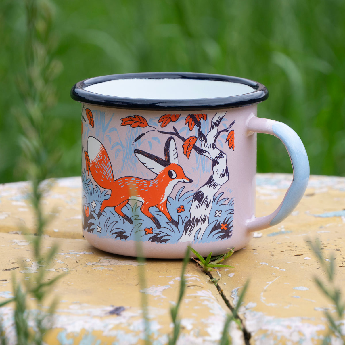 Woodland Enamel Mug