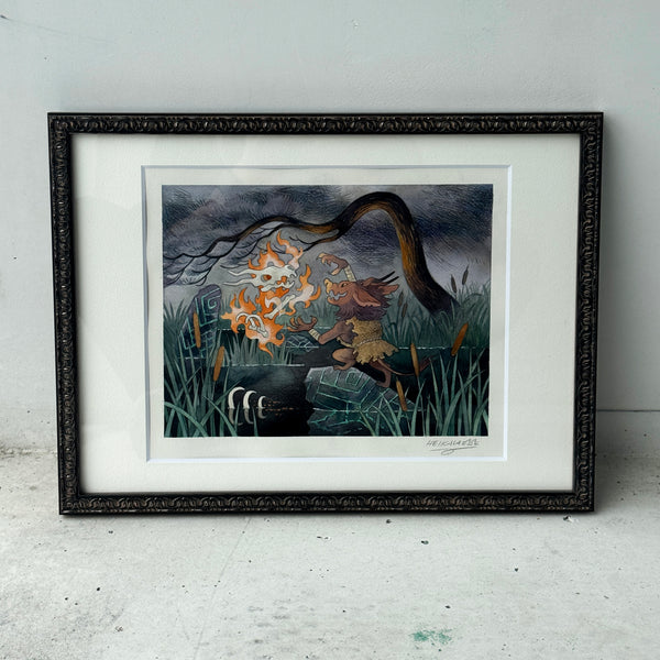 Boggart Cursecrafter ORIGINAL ARTWORK