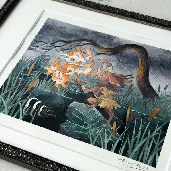 Boggart Cursecrafter ORIGINAL ARTWORK