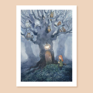 Elder Tree Art Print