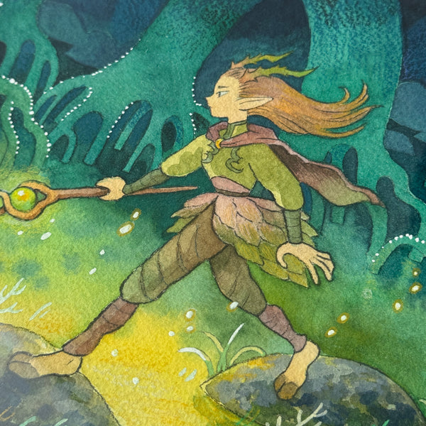 Eclipsed Elf ORIGINAL ARTWORK