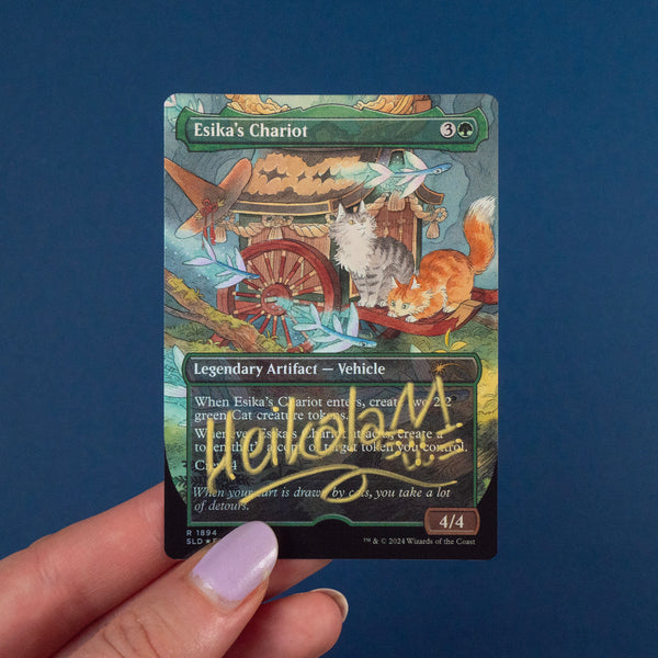MTG Secret Lair: Esika's Chariot Artist Proofs