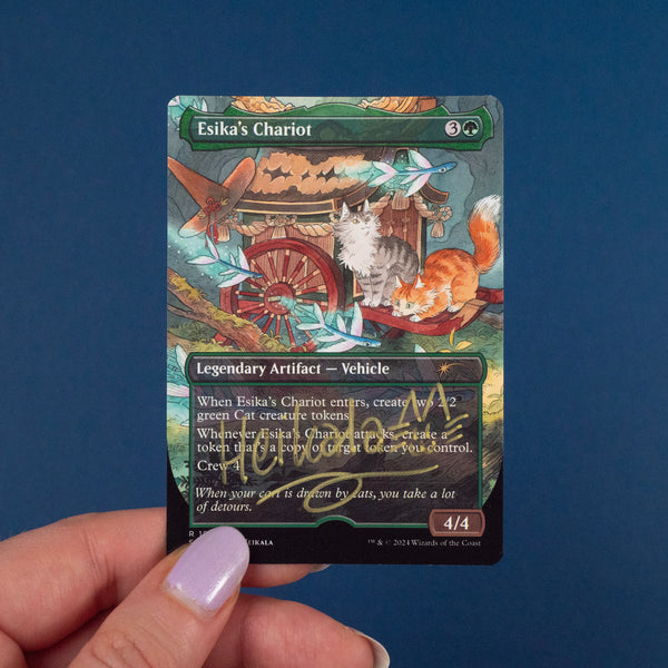 MTG Secret Lair: Esika's Chariot Artist Proofs