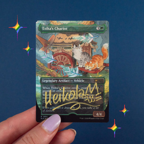 MTG Secret Lair: Esika's Chariot Artist Proofs