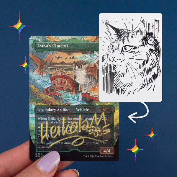 MTG Secret Lair: Esika's Chariot Artist Proofs