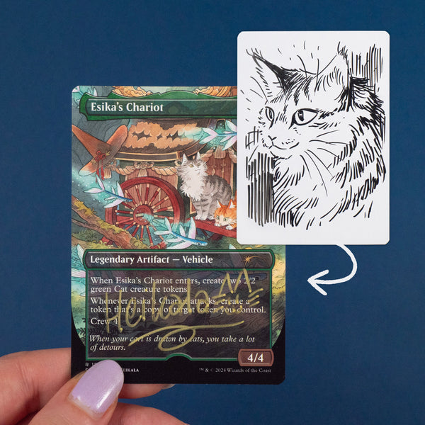 MTG Secret Lair: Esika's Chariot Artist Proofs