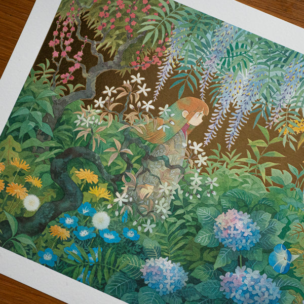 Seasons of Flowers Art Print