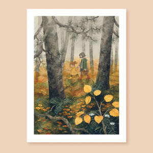 Foraging Art Print