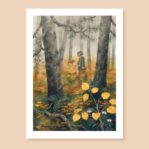 Foraging Art Print