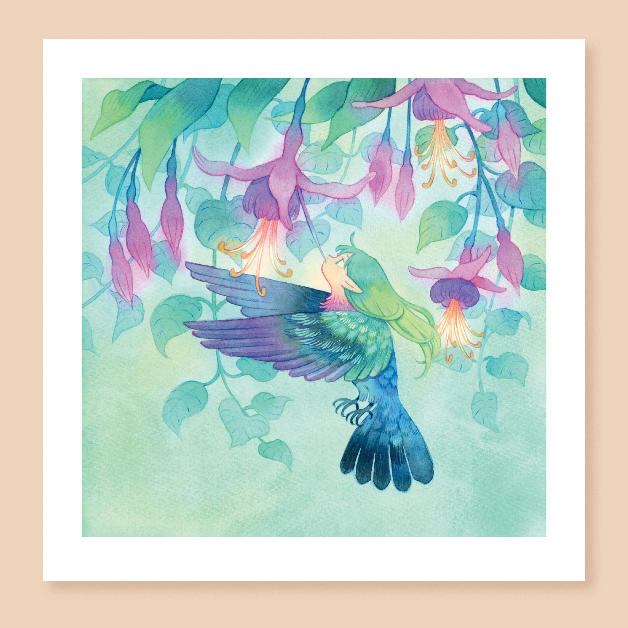 Hummingbird Art Print