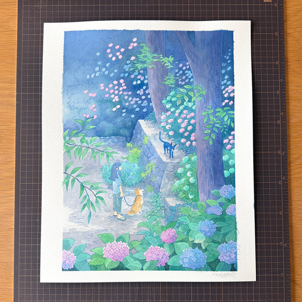 Hydrangeas ORIGINAL ARTWORK