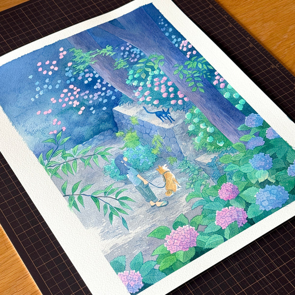 Hydrangeas ORIGINAL ARTWORK