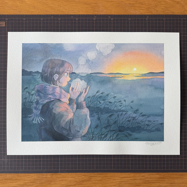 Ice Over the Sea ORIGINAL ARTWORK