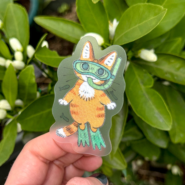 Cat Adventures Sticker Sheet