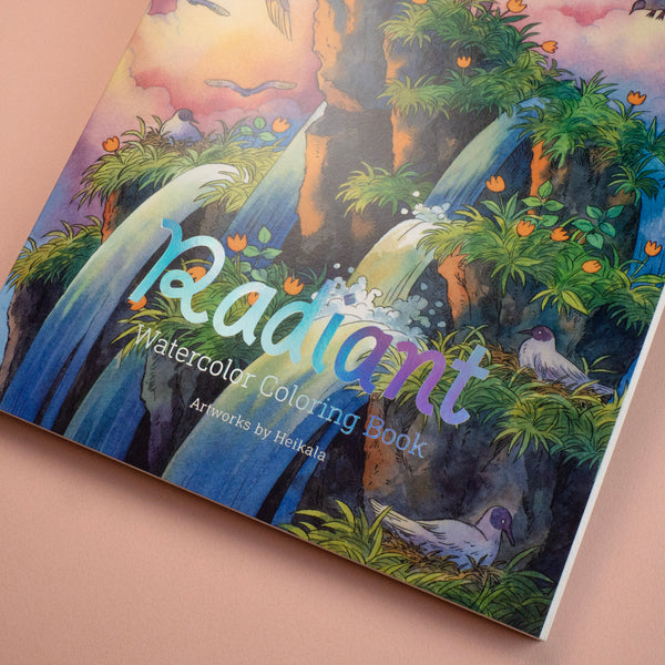 Radiant Watercolor Coloring Book