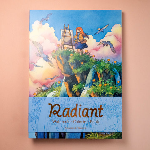 Radiant Watercolor Coloring Book