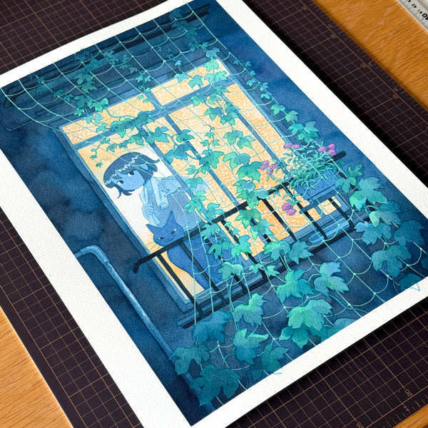 Letting Out the Light ORIGINAL ARTWORK