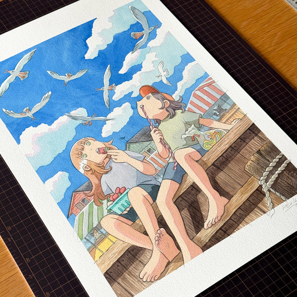 Marketplace Snacks ORIGINAL ARTWORK