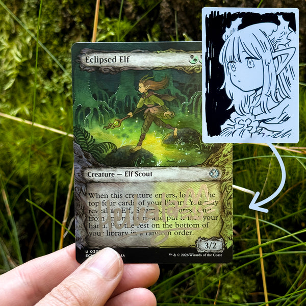 MTG: Eclipsed Elf Artist Proof