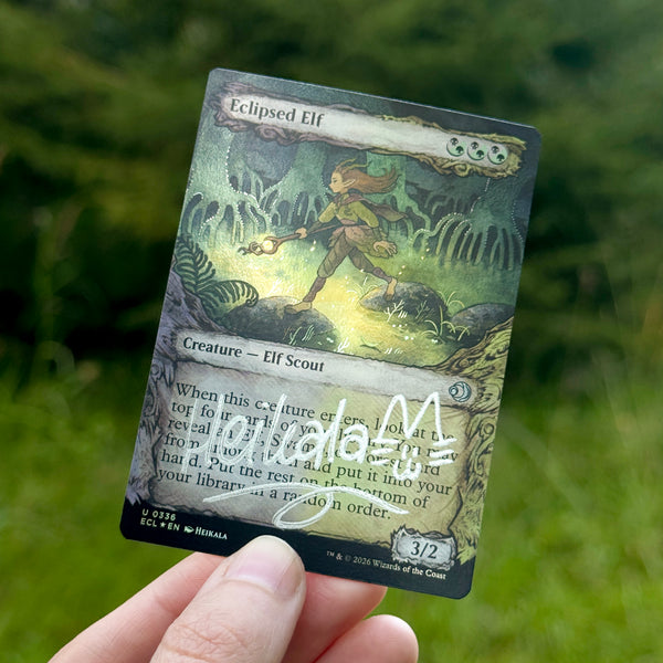 MTG: Eclipsed Elf Artist Proof
