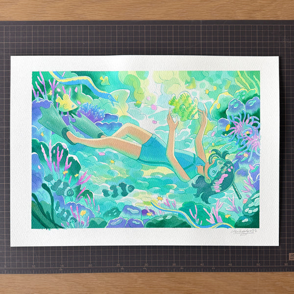 One With the Shoal ORIGINAL ARTWORK
