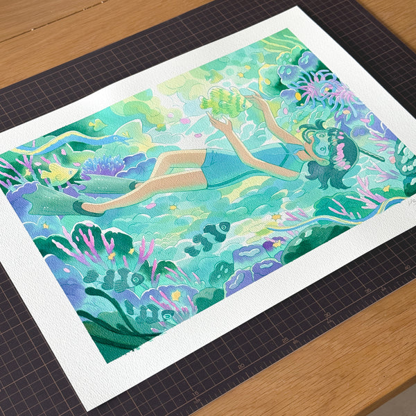 One With the Shoal ORIGINAL ARTWORK