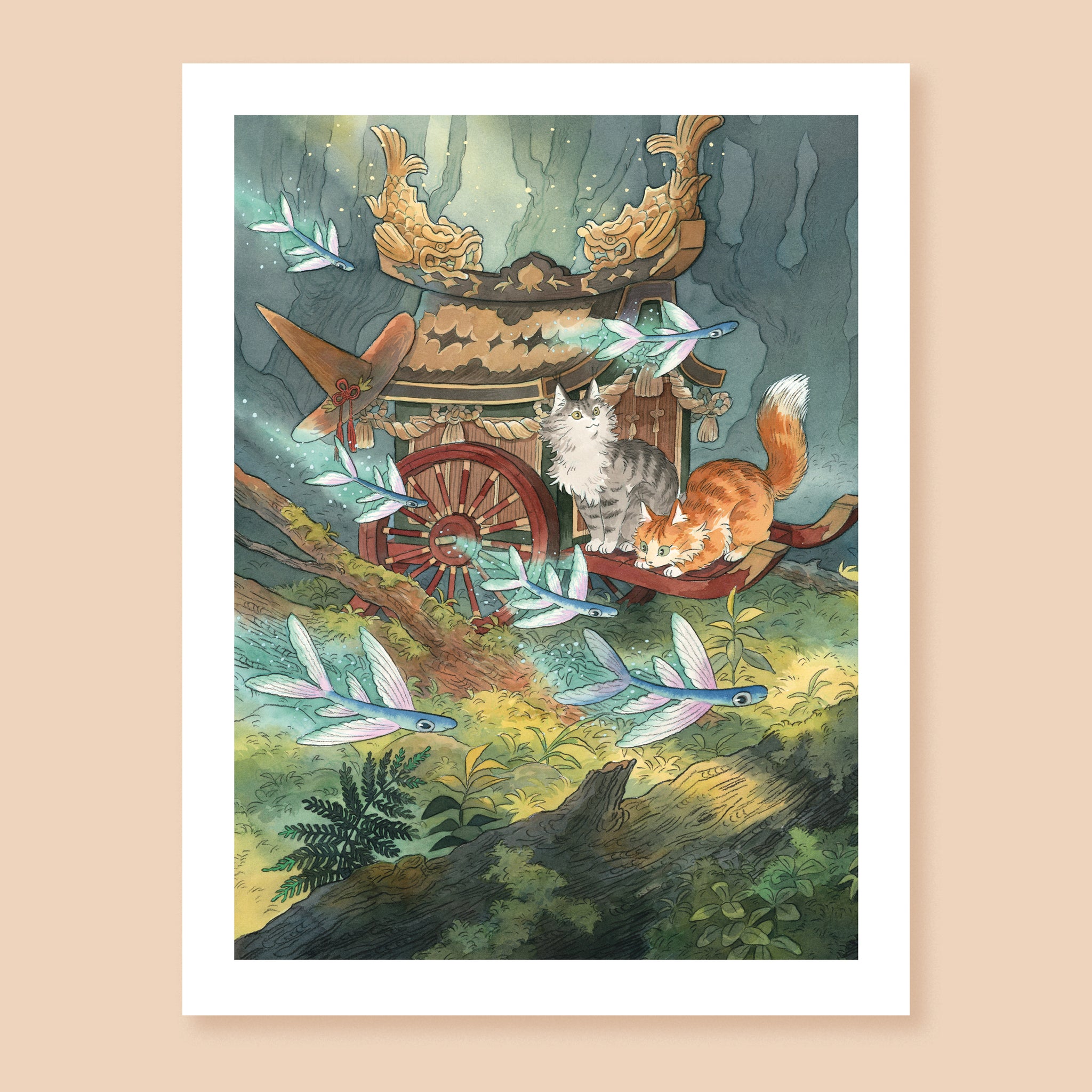 Esika's Chariot' Art Print – Heikala Shop