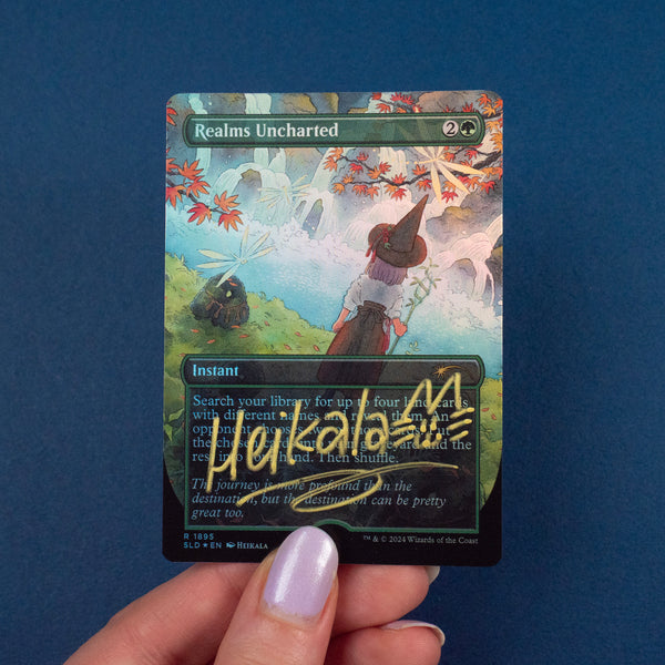 MTG Secret Lair: Realms Uncharted Artist Proofs