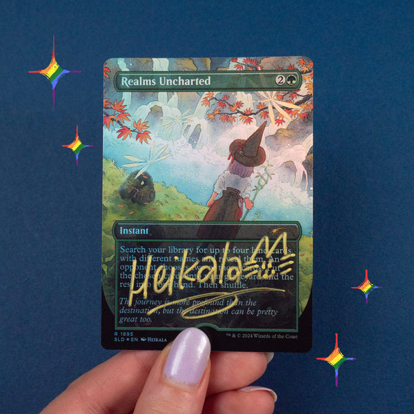 MTG Secret Lair: Realms Uncharted Artist Proofs