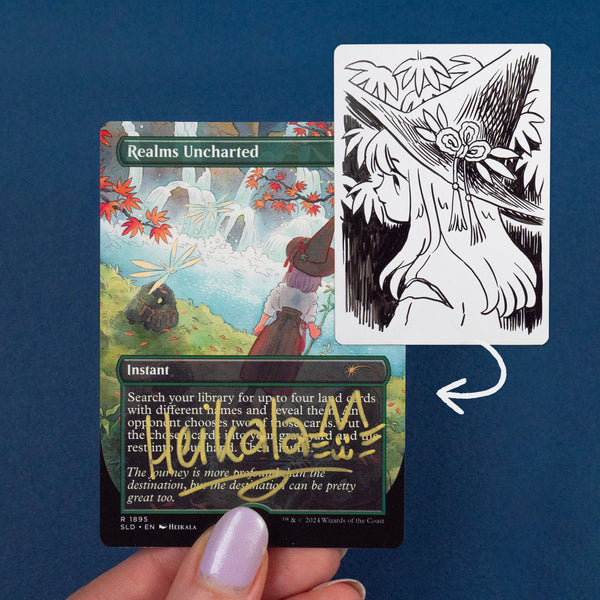 MTG Secret Lair: Realms Uncharted Artist Proofs