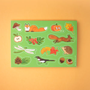 Autumn Things Sticker Sheet