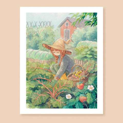 First Harvest Art Print