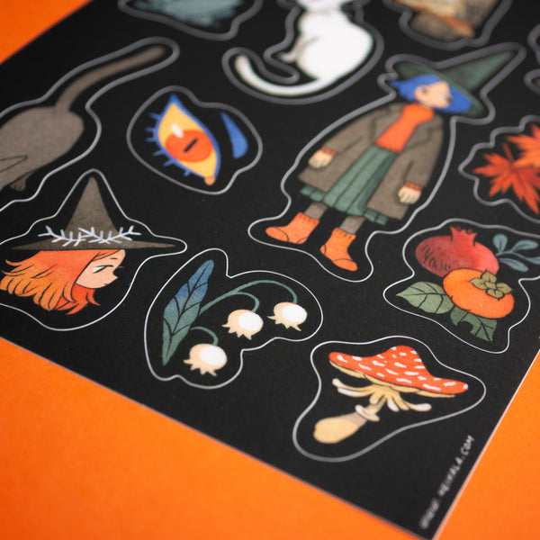 Witch Things Sticker Sheet
